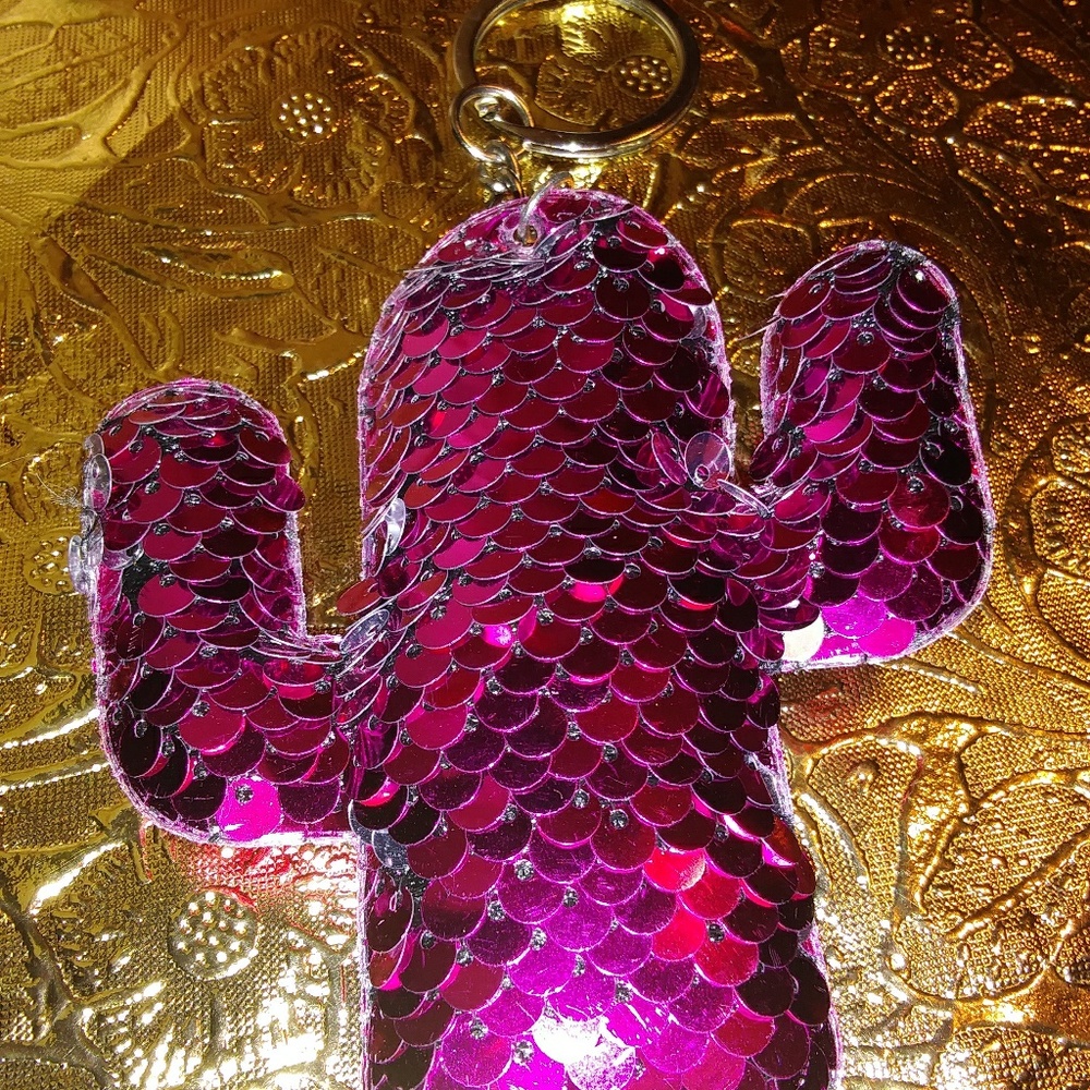 Cactus Keychain